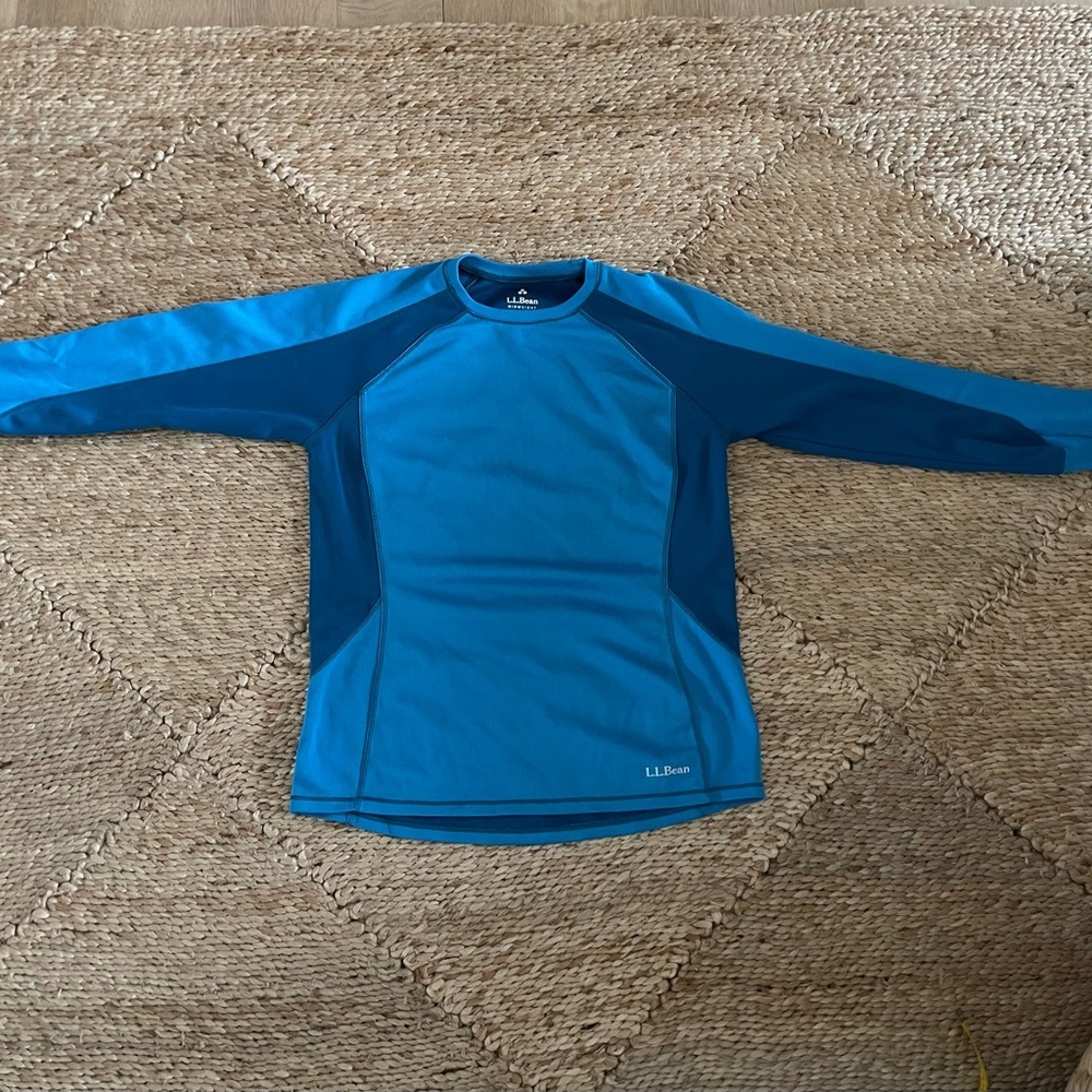 L.L. Bean Women's Long Sleeve Tee - Blue